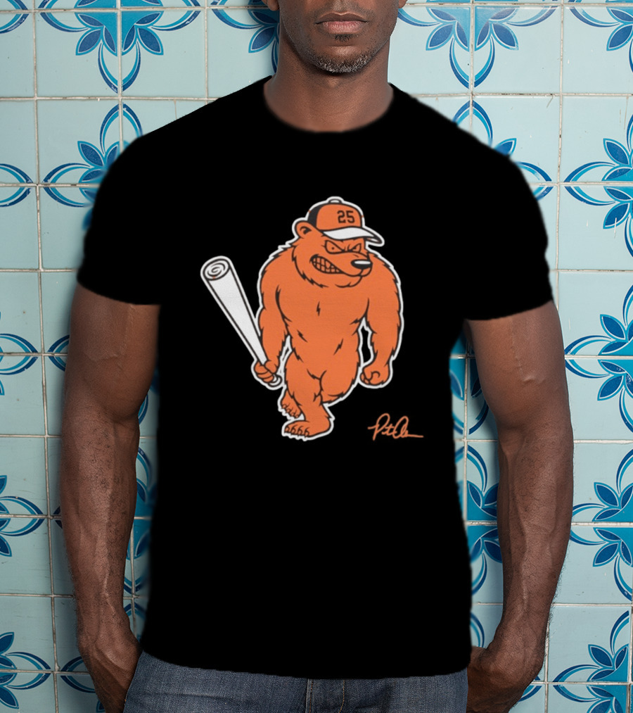 Polar Bear Pete 25 Baltimore Orioles MLB 2026 Season T-Shirt