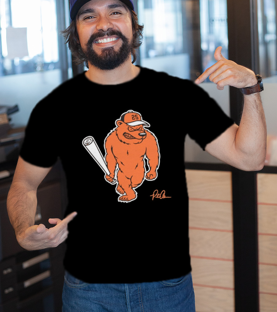 Polar Bear Pete 25 Baltimore Orioles MLB 2026 Season T-Shirt