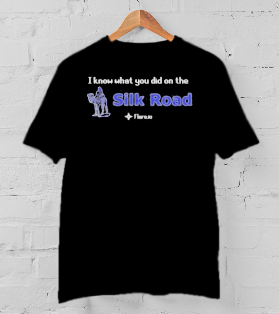 I Know What You Did On The Silk Road Funny Adventure Meme With Camel And Floral T-Shirt