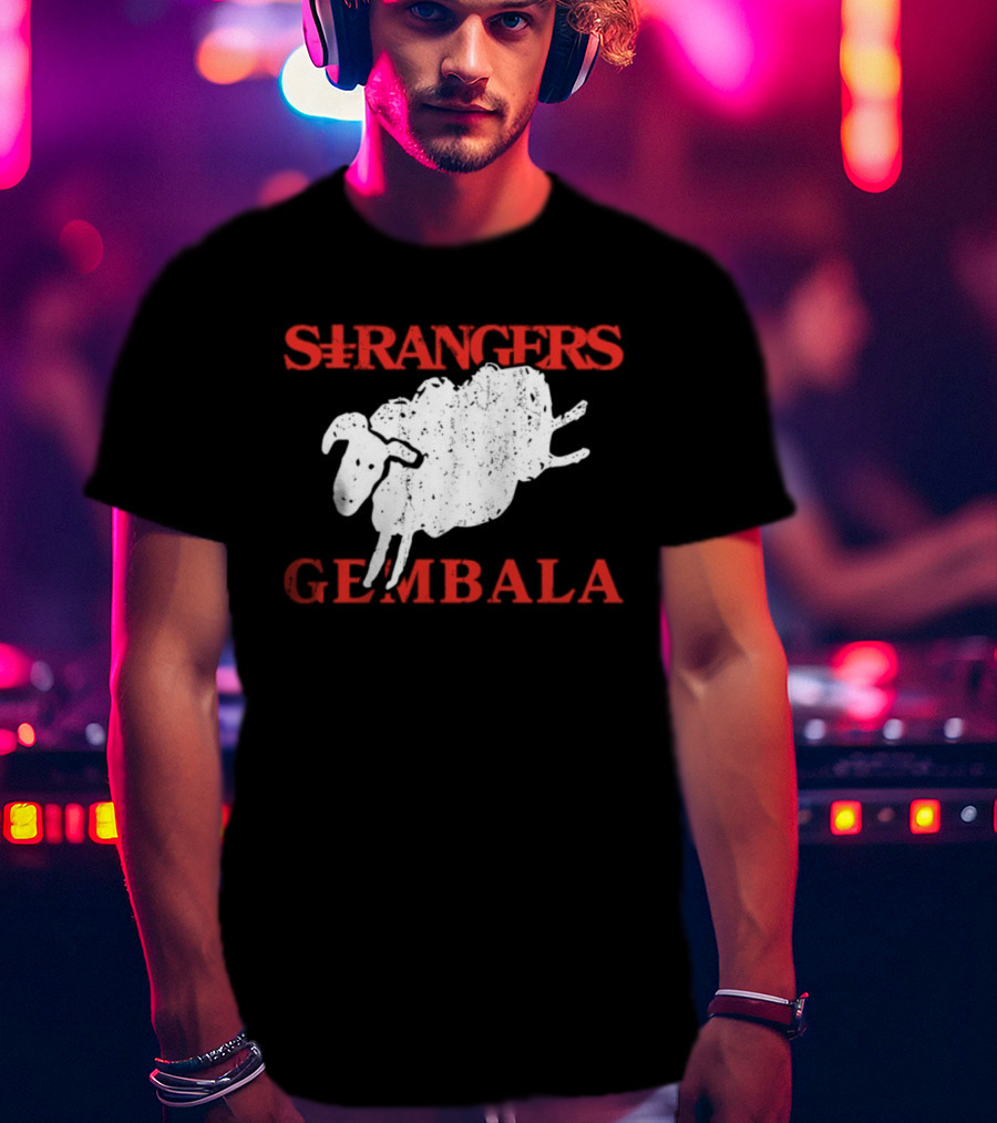 Strangers Gembala Sheep Art Teeshirt T-Shirt