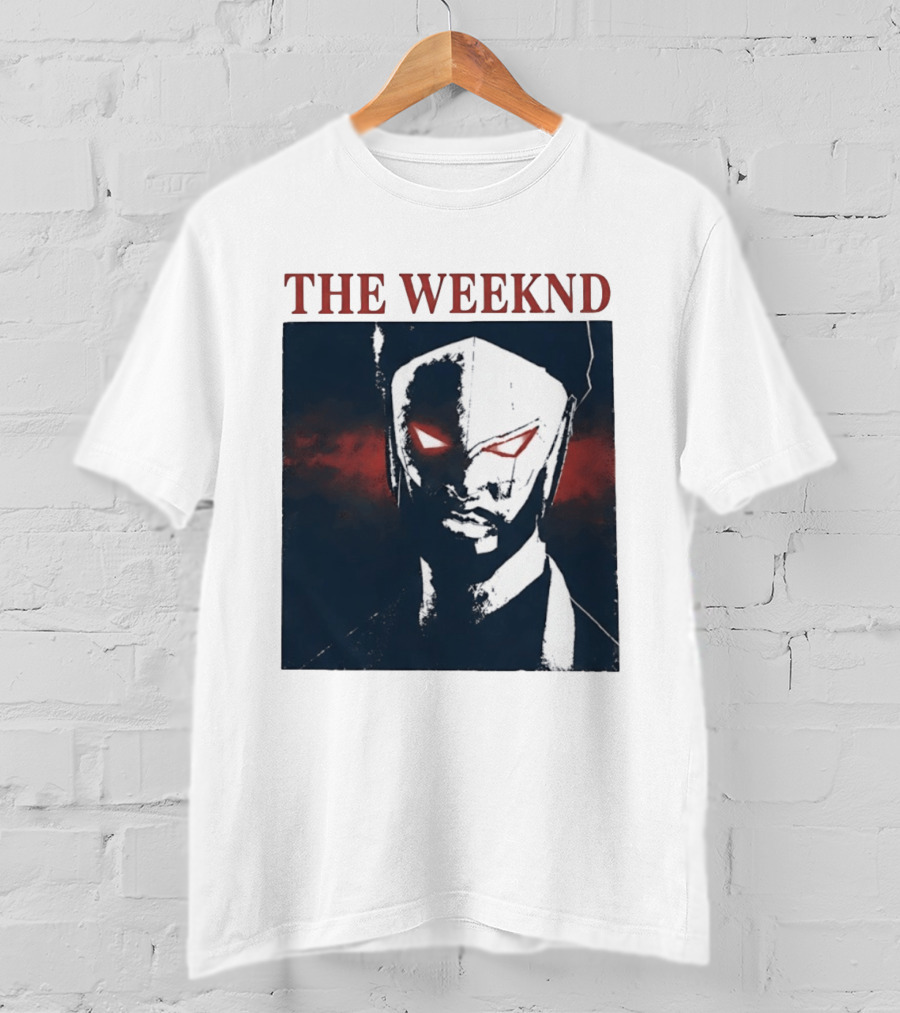 The Weeknd Suda51 Mask Concept Art London August 2026 T-Shirt
