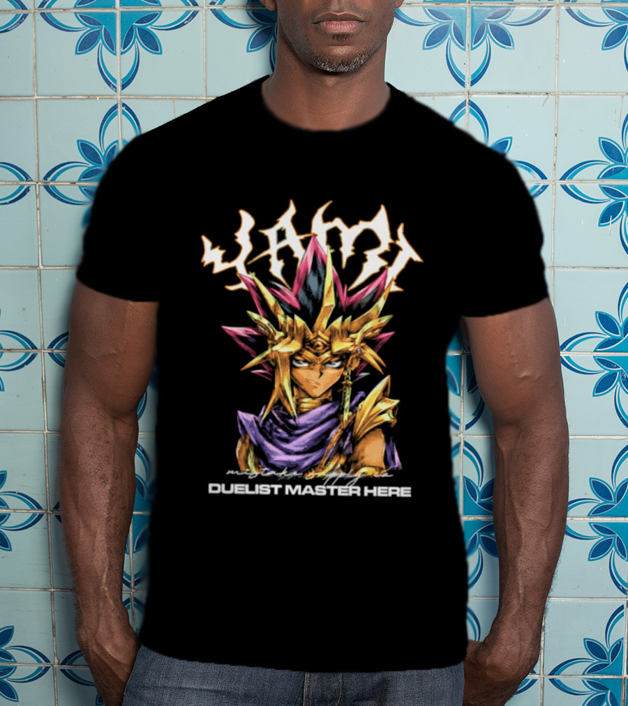 Yami Duelist Master Here Mistake Supply Co T-Shirt