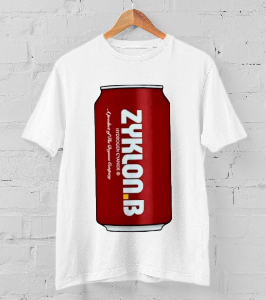 Zyklon B Hydrogen Cyanide A Product Of The Degesch Company T-Shirt