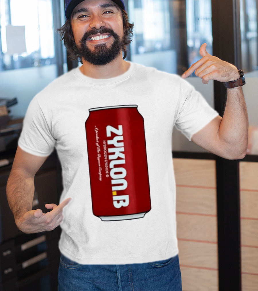 Zyklon B Hydrogen Cyanide A Product Of The Degesch Company T-Shirt