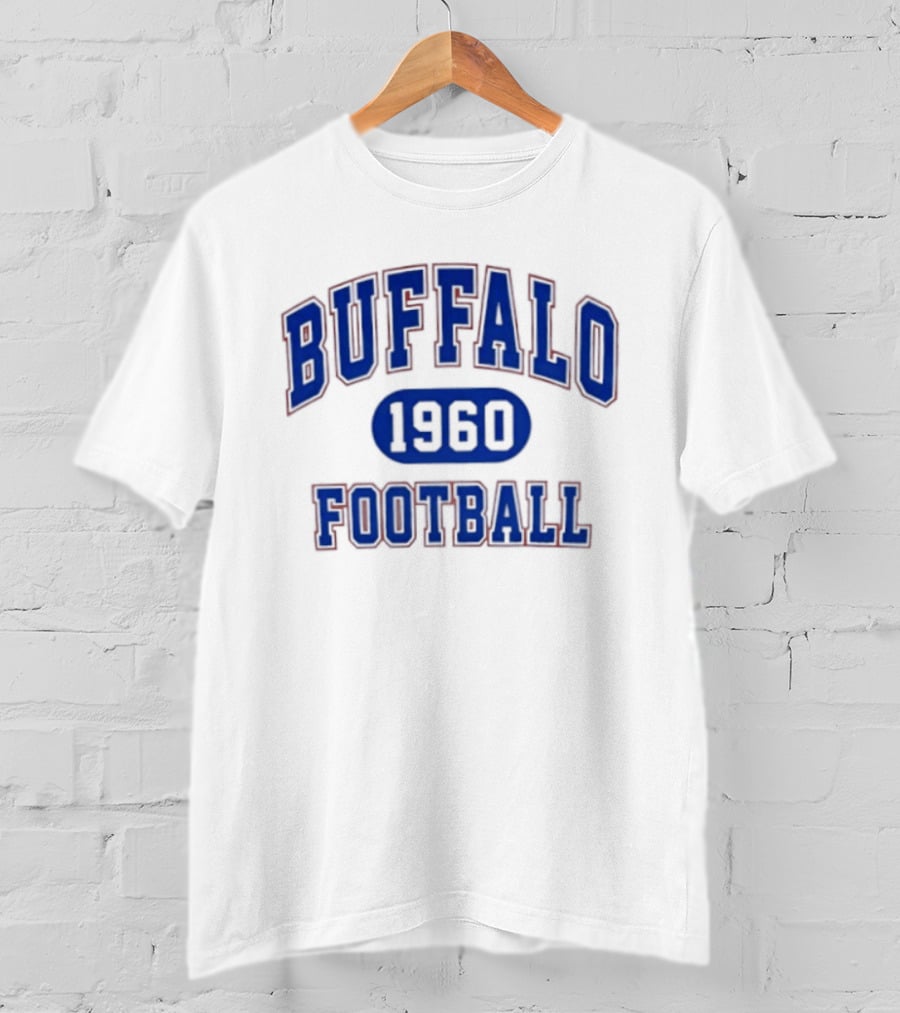 Buffalo 1960 Football Bills Classic Vintage Sports T-Shirt
