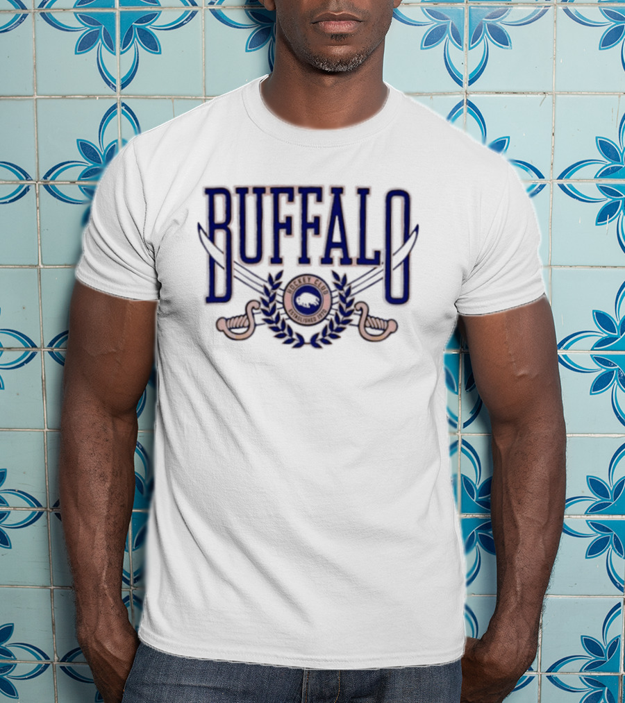 Buffalo Sabres Hockey Club Established 1970 NHL Retro Team T-Shirt