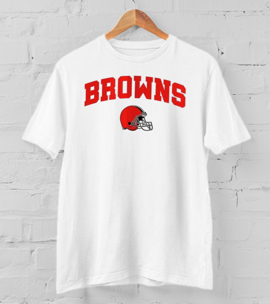 Cleveland Browns 2026 Season This Gardener Loves The Browns Helmet Football T-Shirt