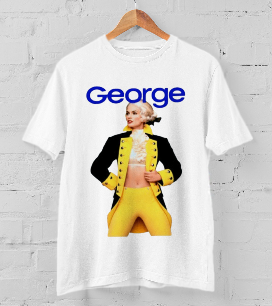 George Founding Fathers Historical Costume Colonial Attire T-Shirt