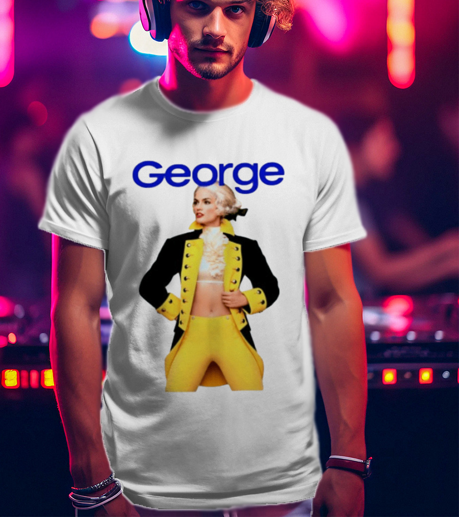 George Founding Fathers Historical Costume Colonial Attire T-Shirt