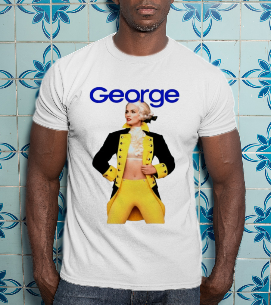 George Founding Fathers Historical Costume Colonial Attire T-Shirt