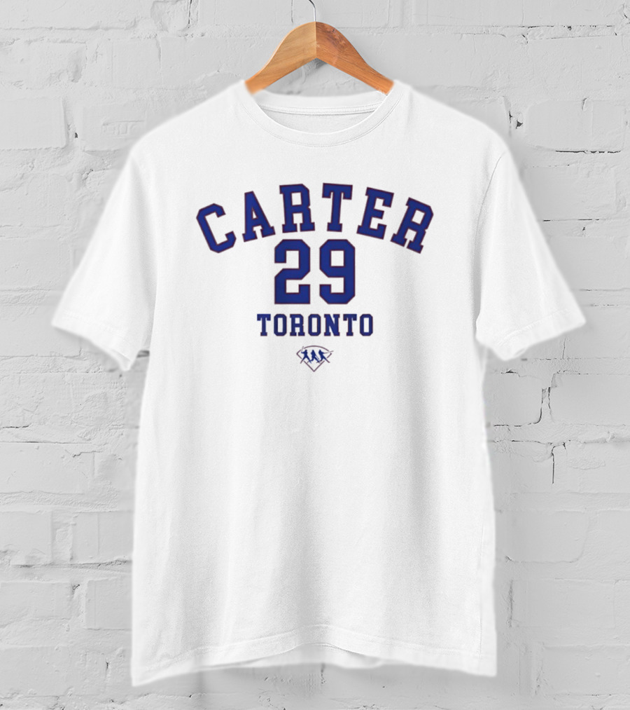 Carter 29 Toronto Blue Jays Baseball Retro Style Classic Player T-Shirt