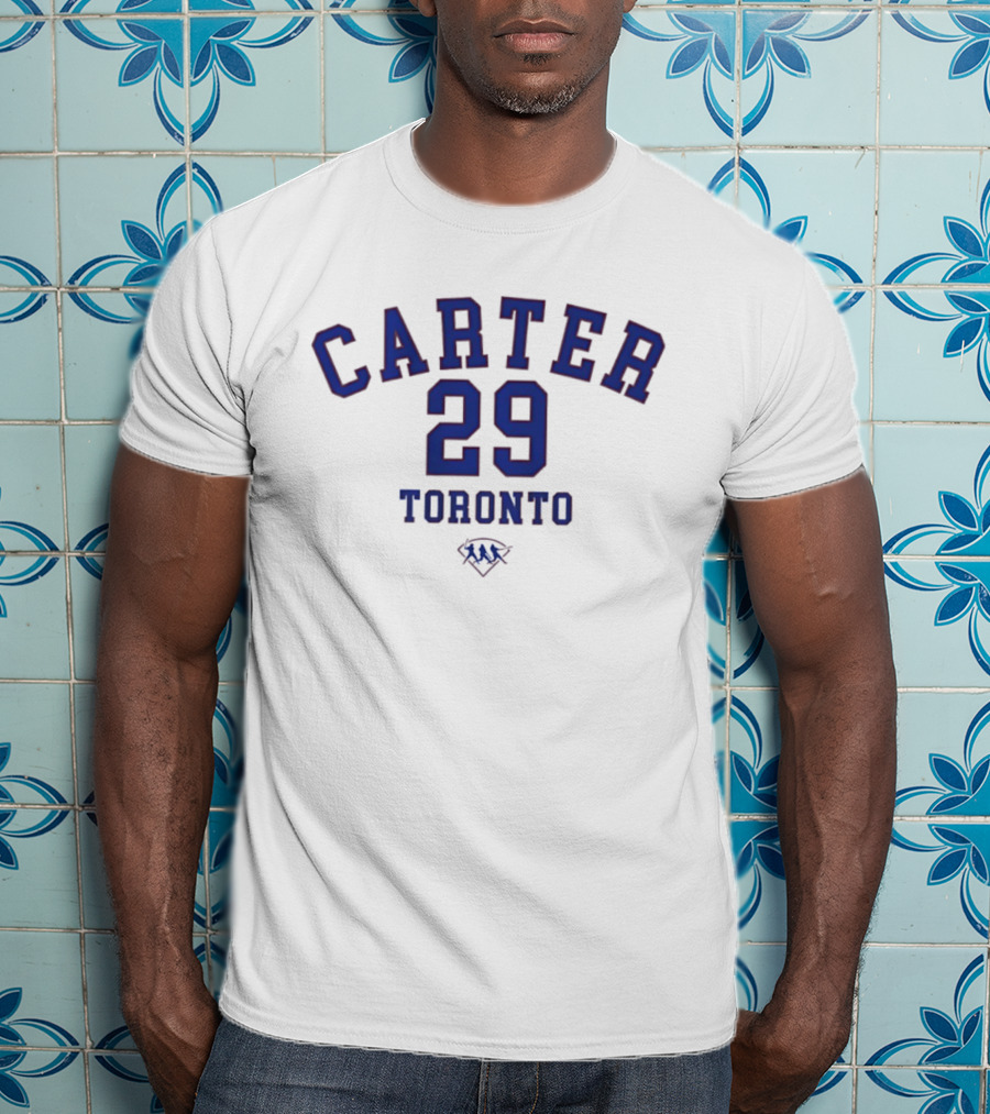 Carter 29 Toronto Blue Jays Baseball Retro Style Classic Player T-Shirt