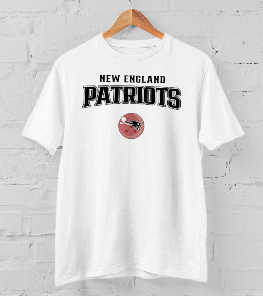 New England Patriots Goku Dragon Ball 2026 Season Mashup T-Shirt