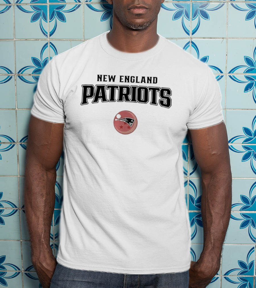 New England Patriots Goku Dragon Ball 2026 Season Mashup T-Shirt