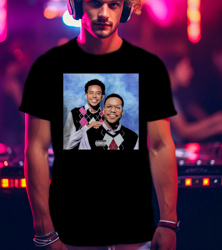 Anderson Paak Cordae Step Brothers Parody Album Cover T-Shirt