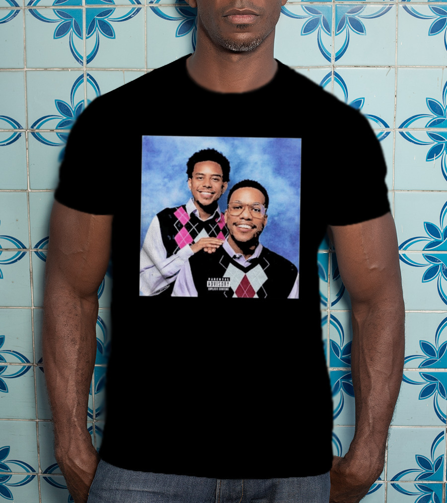 Anderson Paak Cordae Step Brothers Parody Album Cover T-Shirt
