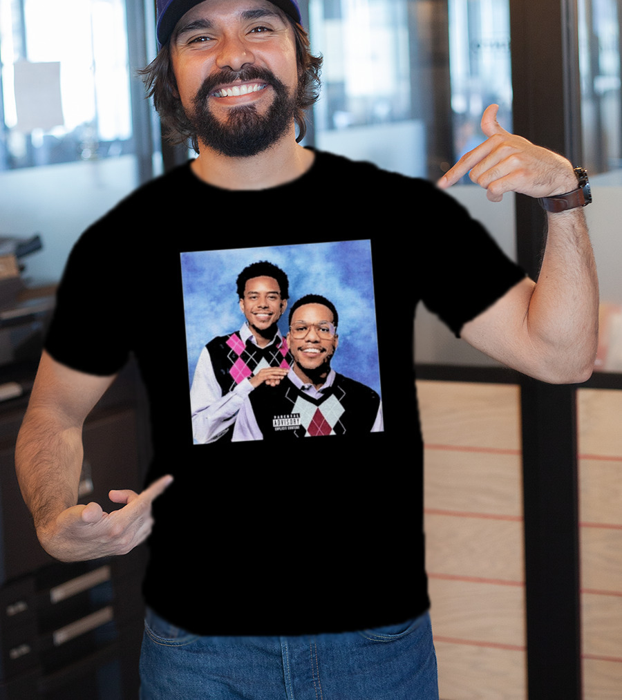 Anderson Paak Cordae Step Brothers Parody Album Cover T-Shirt