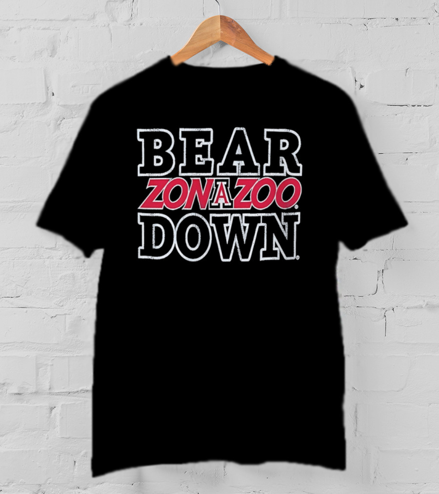 Bear Down Arizona Wildcats Zonazoo Spirit T-Shirt