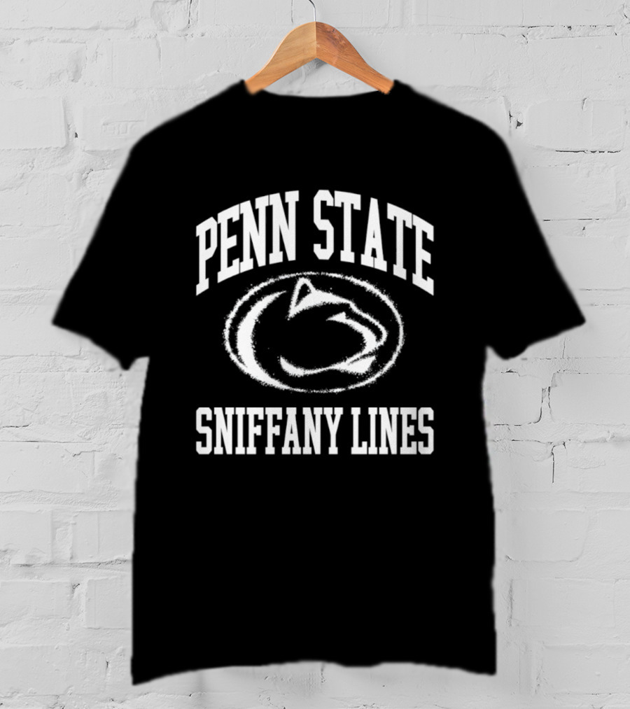 Penn State Sniffany Lines Nittany Lions Football T-Shirt