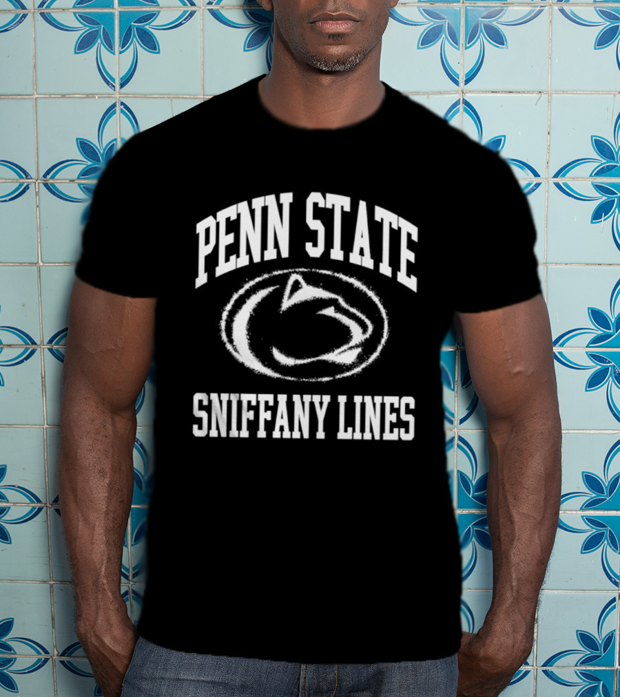 Penn State Sniffany Lines Nittany Lions Football T-Shirt
