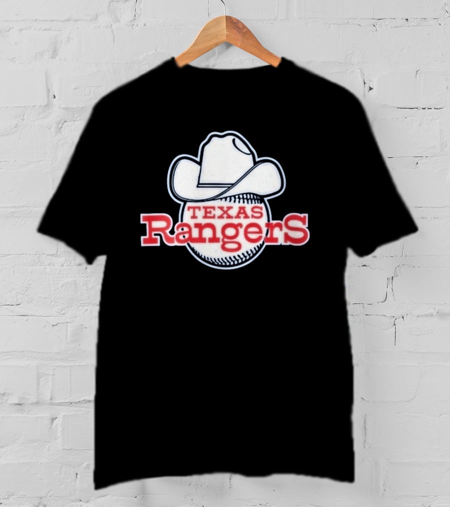 Texas Rangers 2026 Windbreaker Cowboy Hat Baseball T-Shirt
