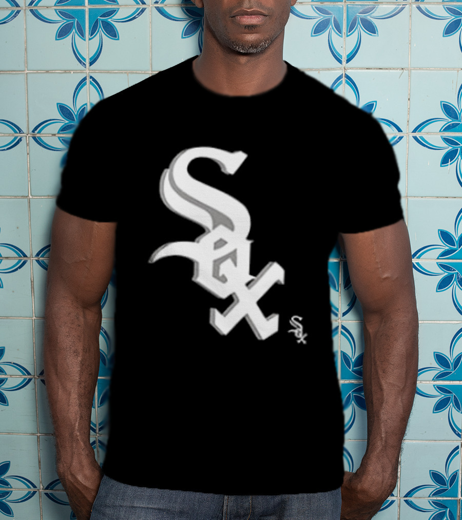 Chicago White Sox Cartoon 2 Sided Sox T-Shirt