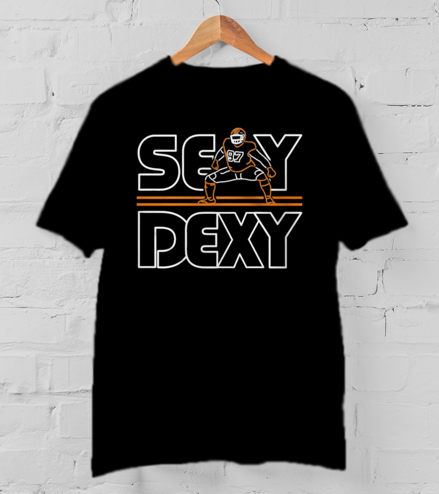 Sexy Dexy Dexter Lawrence II Number 97 Football Player T-Shirt