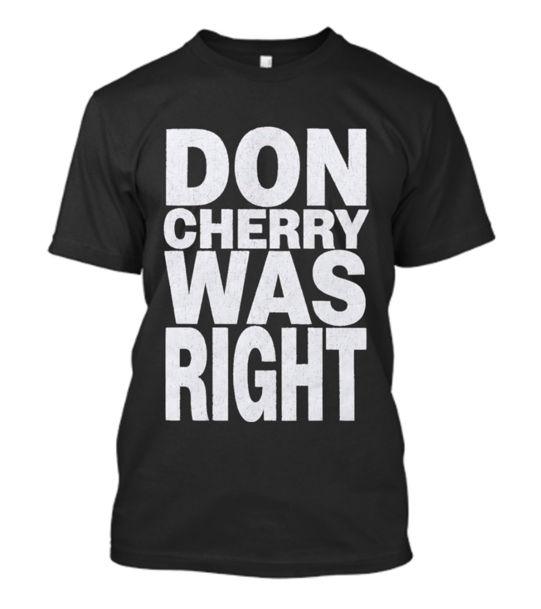 Don Cherry Was Right Hockey Commentary T-Shirt