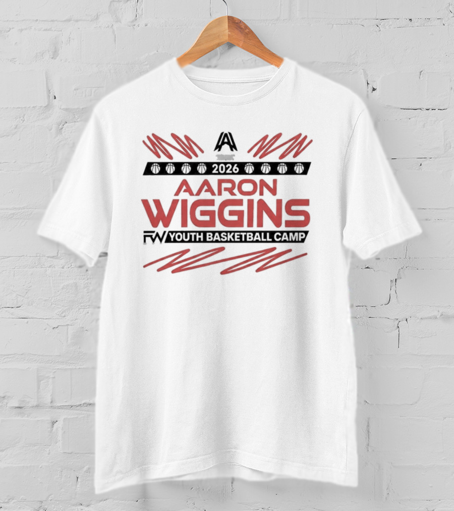 Aaron Wiggins 2023 Youth Basketball Camp T-Shirt