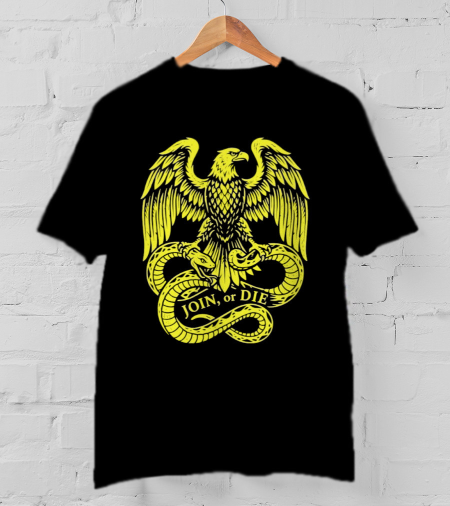 Join Or Die Eagle Snake T-Shirt