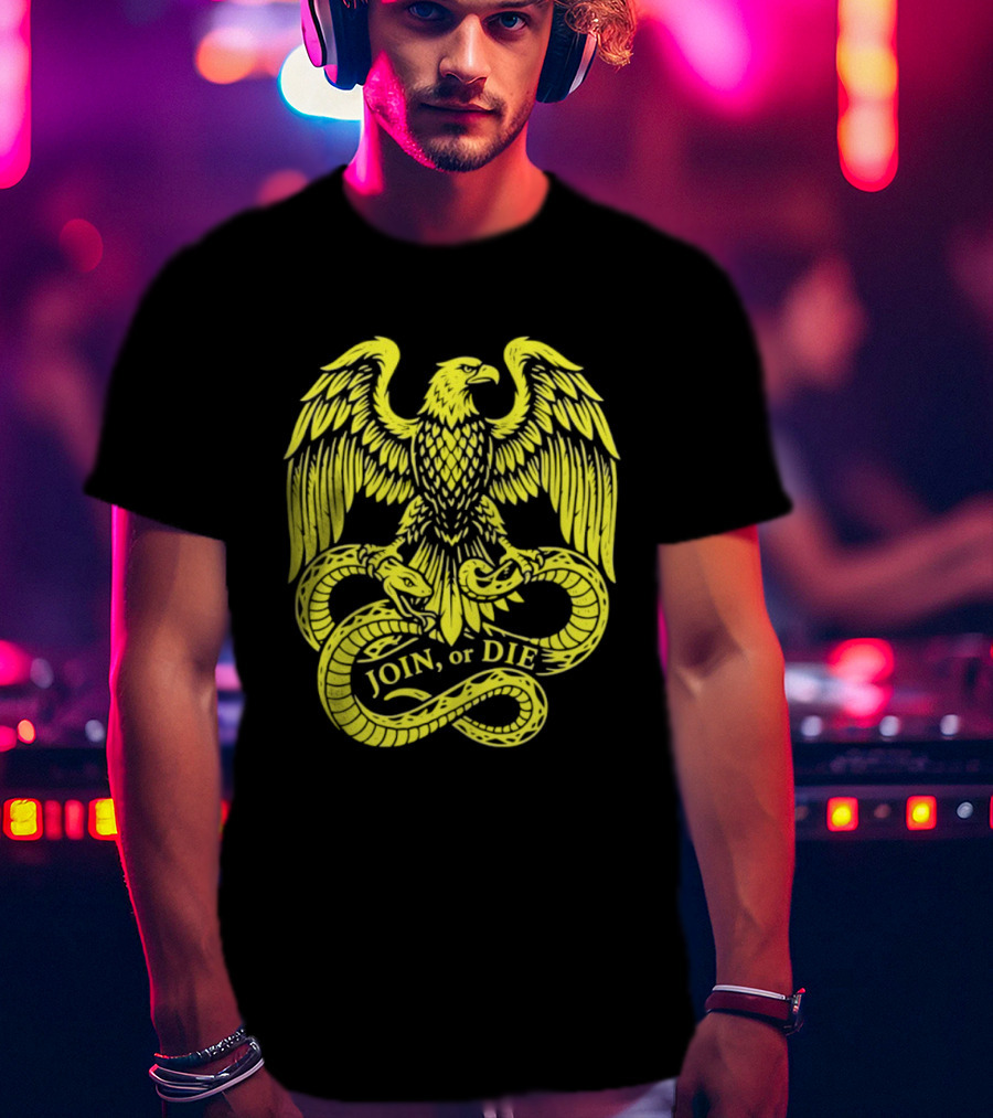 Join Or Die Eagle Snake T-Shirt