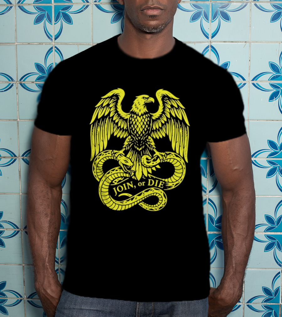Join Or Die Eagle Snake T-Shirt