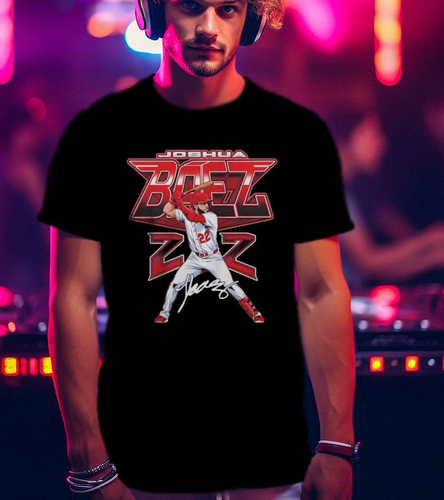 Joshua Baez 22 St. Louis Cardinals Baseball Player T-Shirt