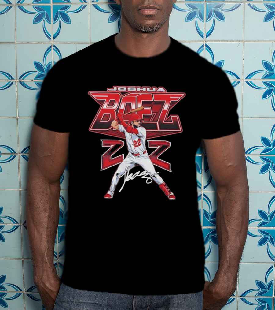 Joshua Baez 22 St. Louis Cardinals Baseball Player T-Shirt