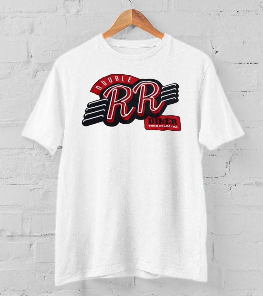 Double RR Diner Sign Twin Peaks WA T-Shirt