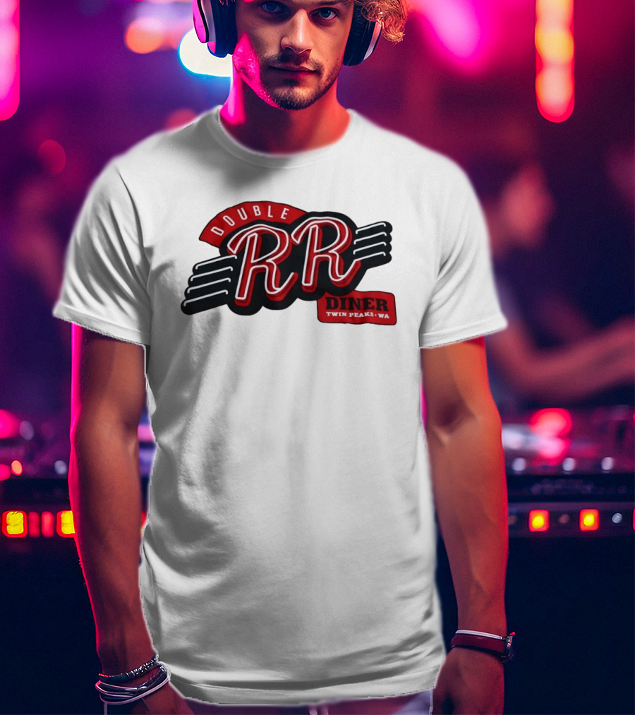 Double RR Diner Sign Twin Peaks WA T-Shirt