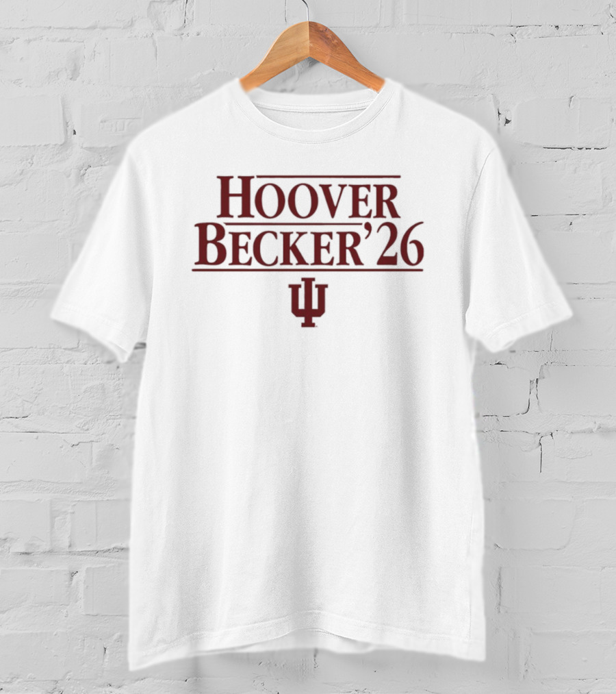 Hoover Becker '26 Indiana Hoosiers IU T-Shirt