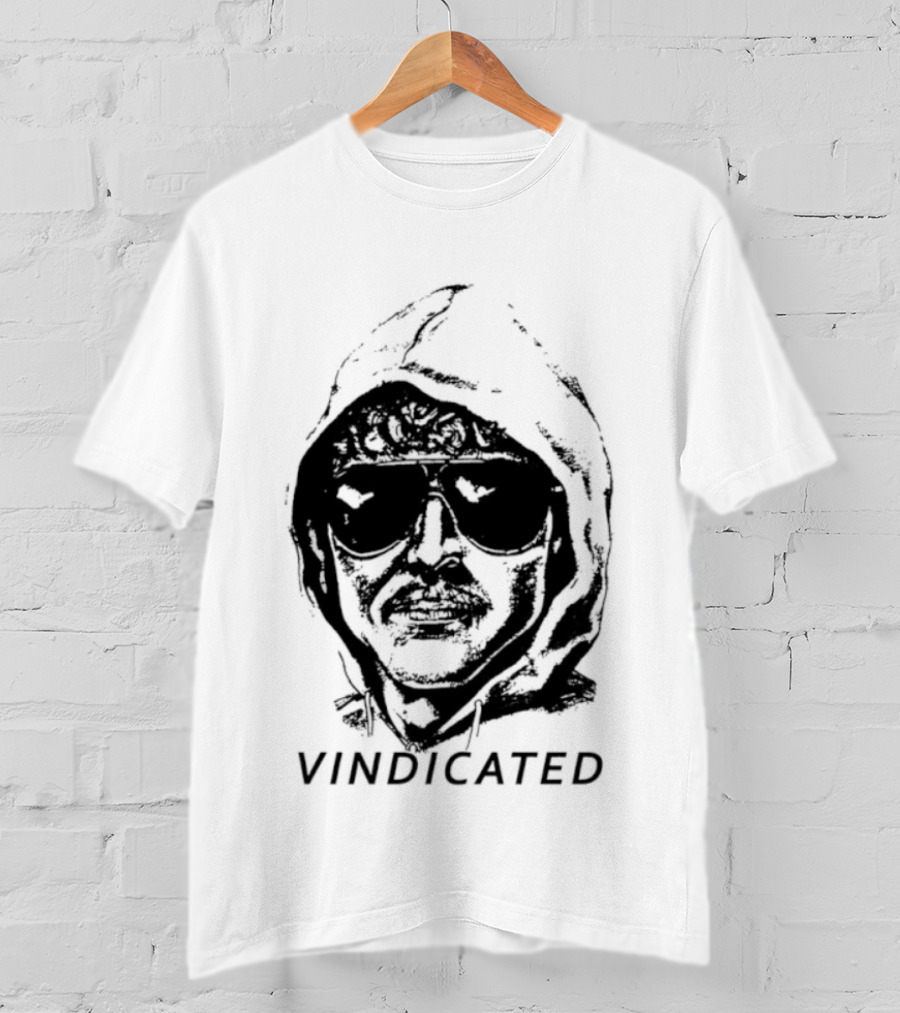 Unabomber Image Vindicated T-Shirt