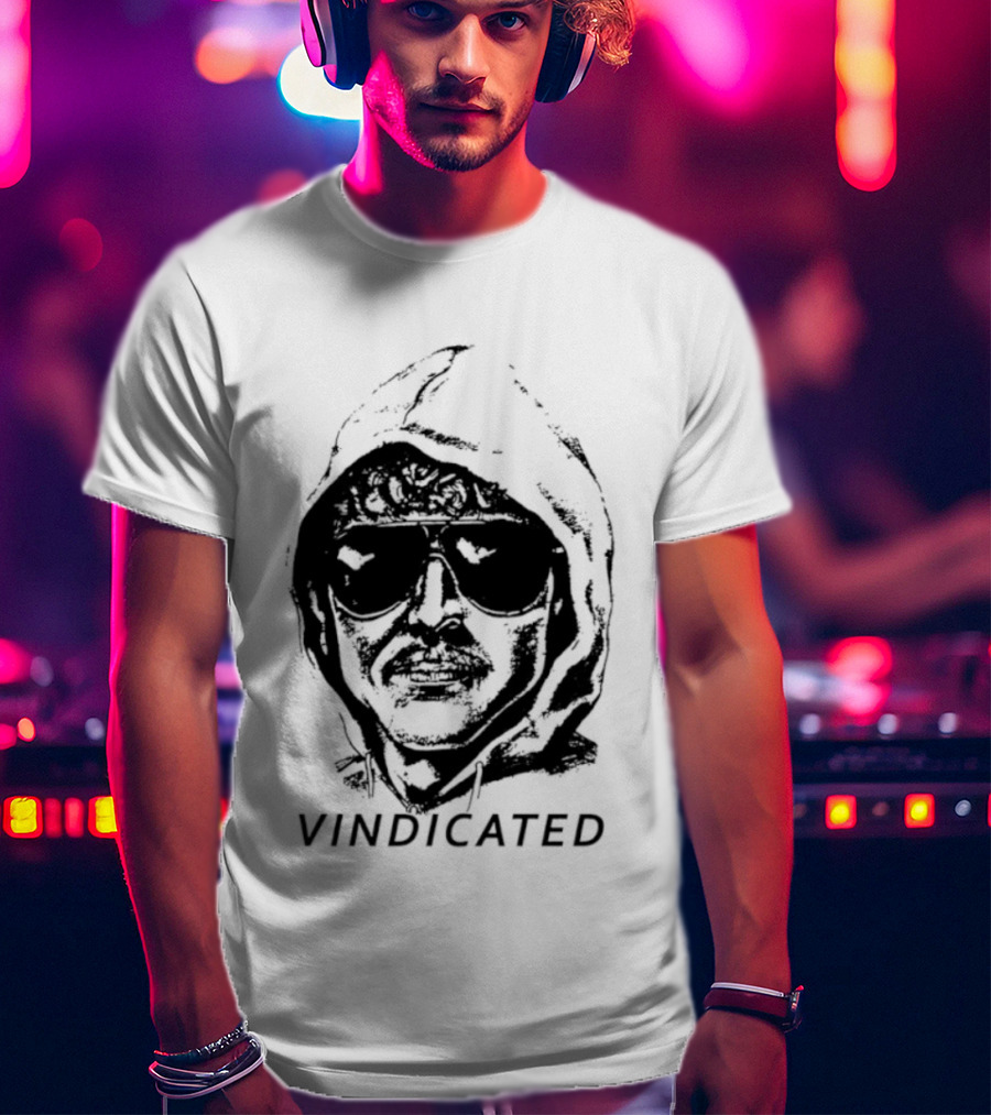 Unabomber Image Vindicated T-Shirt
