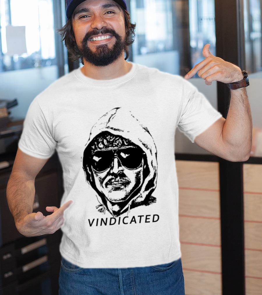 Unabomber Image Vindicated T-Shirt