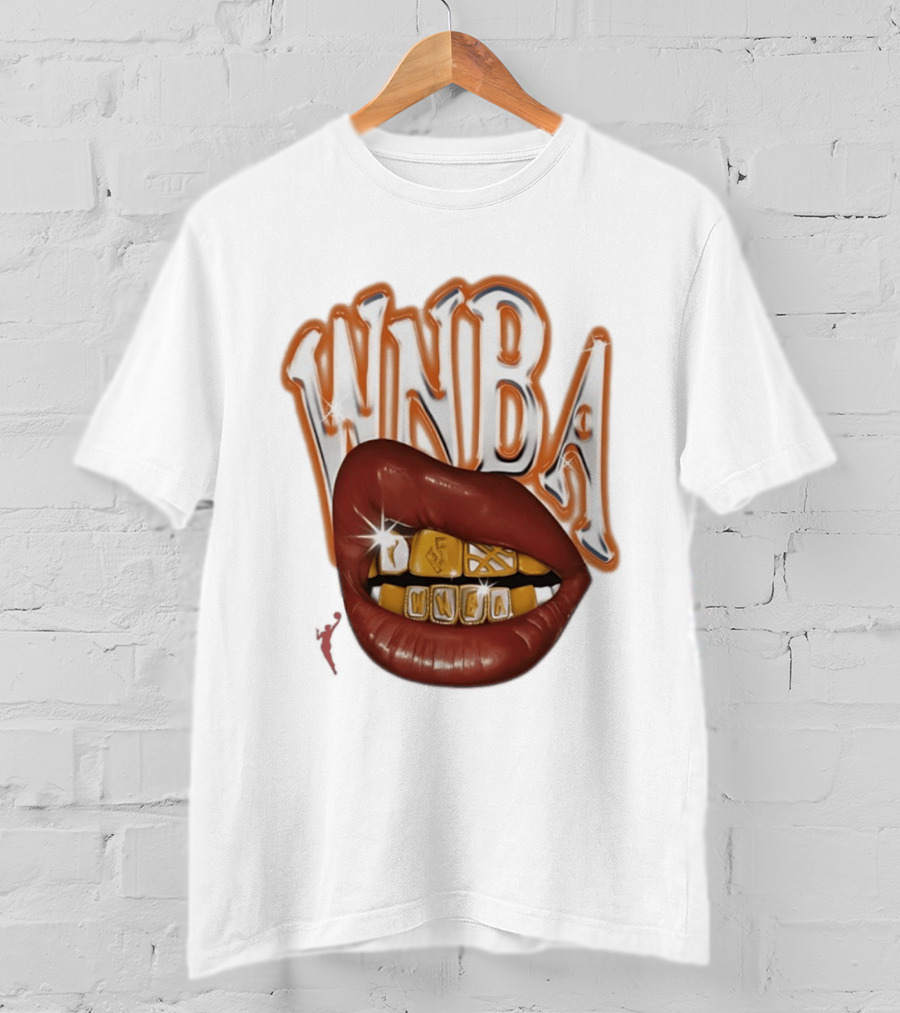 WNBA Grill Mouth Gold Teeth T-Shirt