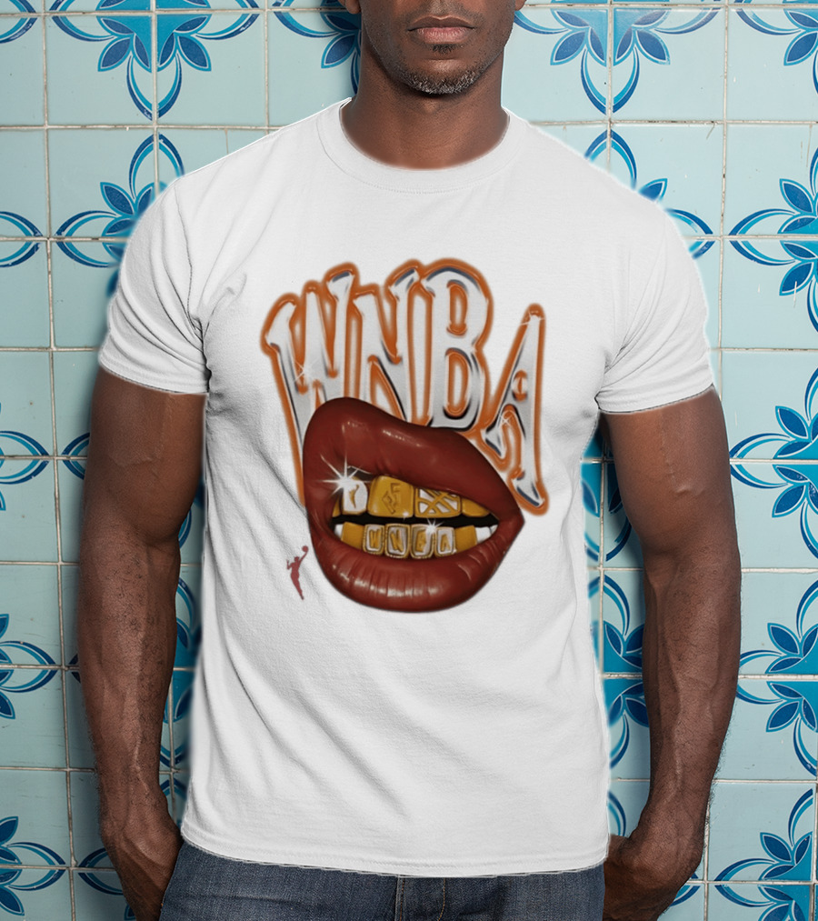 WNBA Grill Mouth Gold Teeth T-Shirt