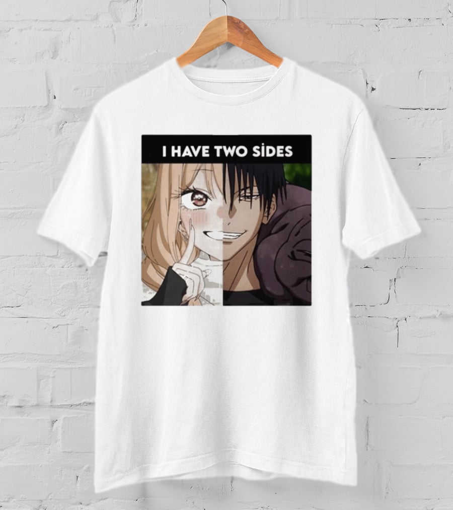 I Have Two Sides Toji Fushiguro And Marin Kitagawa Manga Characters T-Shirt
