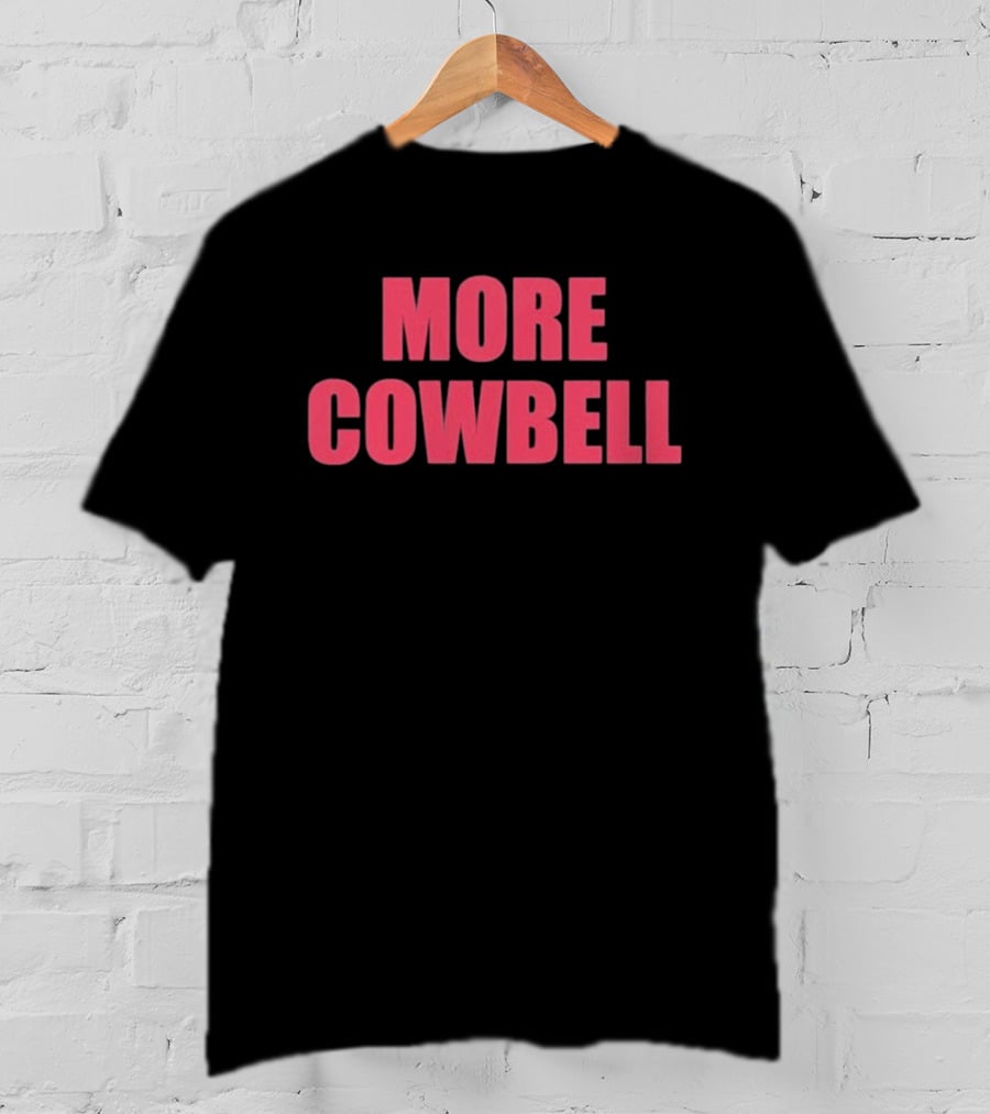 Mississippi State Bulldogs More Cowbell Football T-Shirt