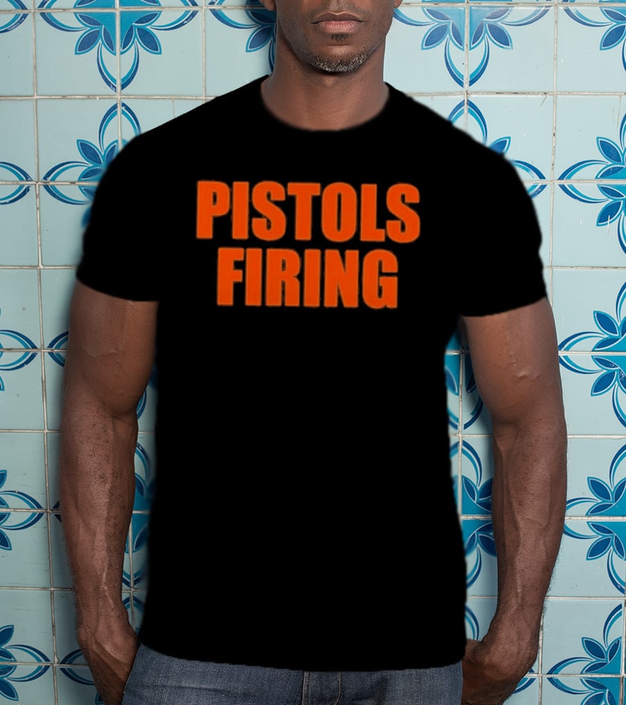 Old Row OSU Pistols Firing T-Shirt