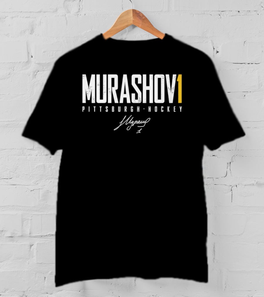 Murashov 1 Pittsburgh Hockey Signature T-Shirt