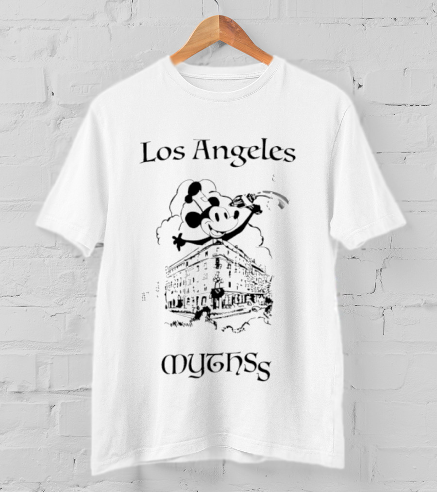 Los Angeles Mickey Mouse Mythss Paly Hollywood Namjoon RM T-Shirt