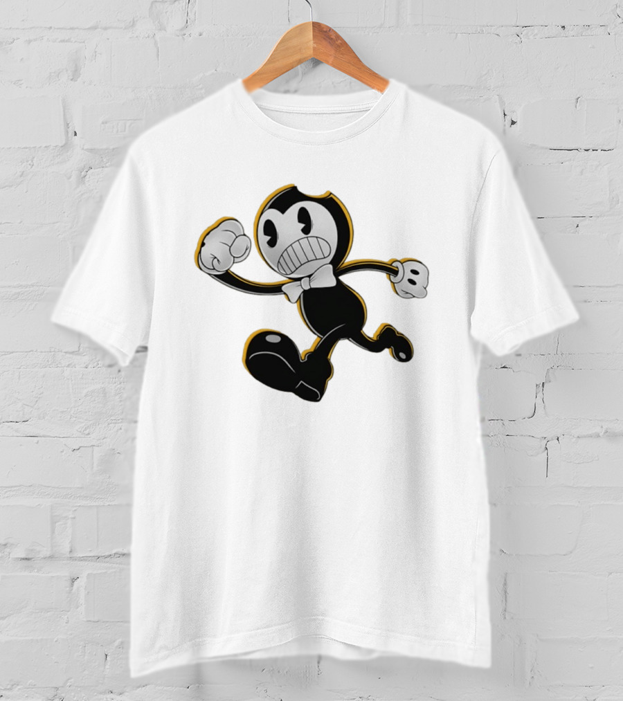 Nightmare Run Bendy Running Character Animation Game T-Shirt