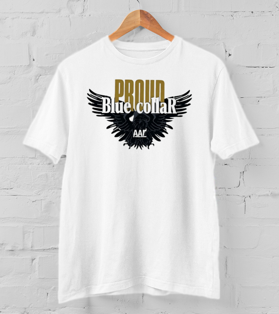 Proud Blue Collar AAF Eagle Worker T-Shirt