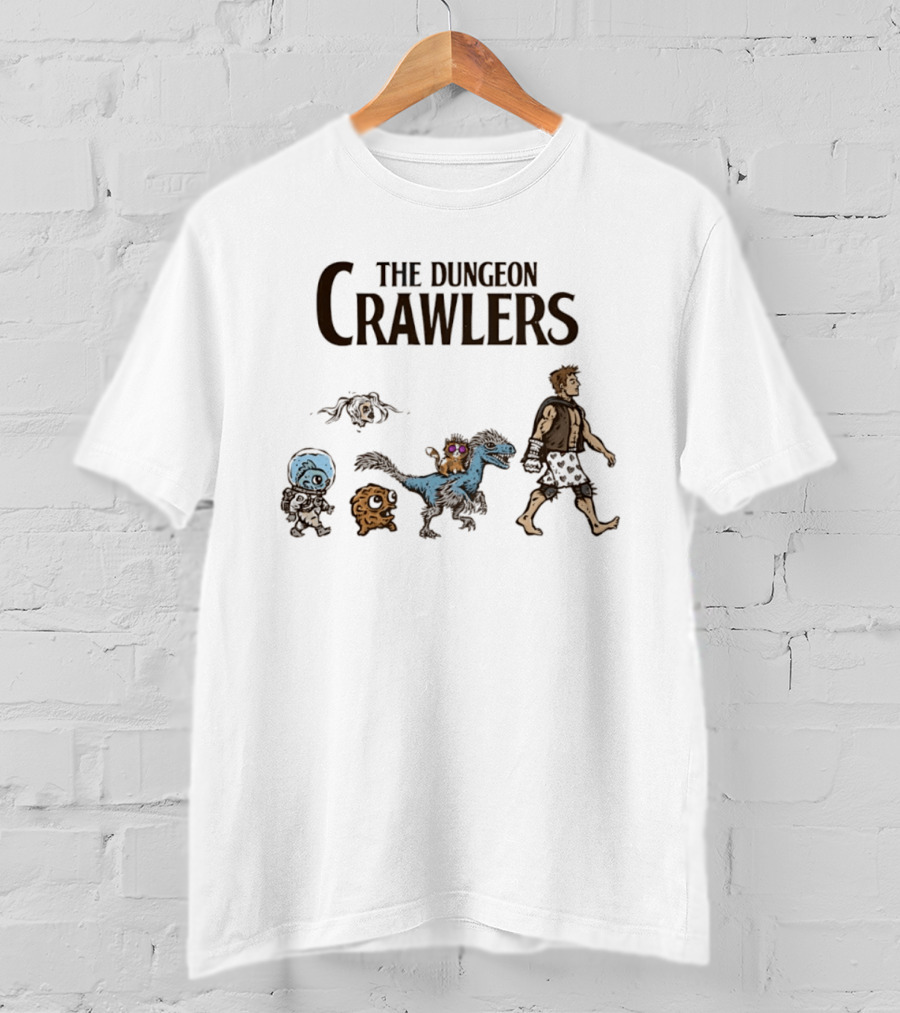 The Dungeon Crawlers Adventure Creatures And Characters T-Shirt